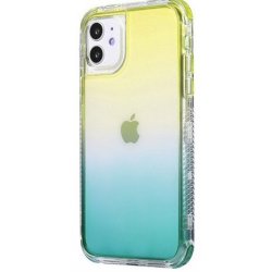 Samsung Galaxy A14 A146 Shaded Effect Soft Cover Case Yellow Blue