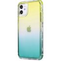 Samsung Galaxy A14 A146 Shaded Effect Soft Cover Case Yellow Blue