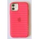 IPhone 13 Pro Max Soft Air Cushion Case Transperant Hot Pink