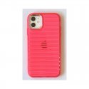 IPhone 14 Pro Soft Air Cushion Case Transperant Hot Pink