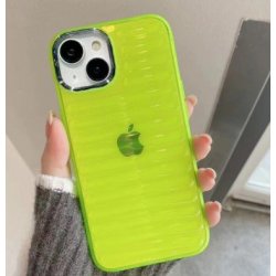IPhone 14 Soft Air Cushion Case Transperant Green