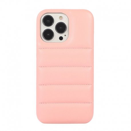IPhone 14 Puffer Case Jacket Cover Pink