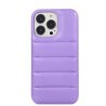 IPhone 14 Puffer Case Jacket Cover Lila