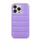 IPhone 14 Pro Max Puffer Case Jacket Cover Lila