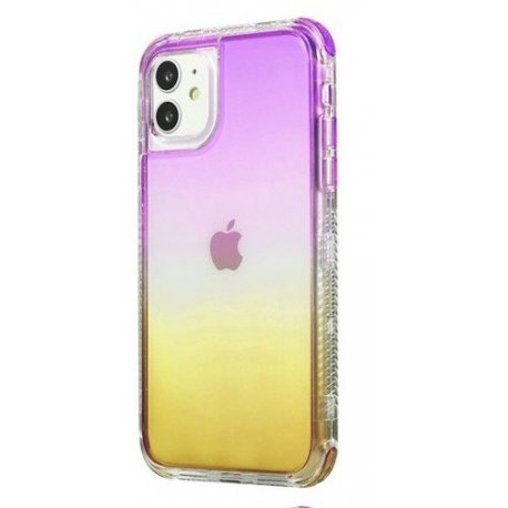 Samsung Galaxy A13 4G/5G Shaded Effect Soft Cover Case Hot Pink Yellow