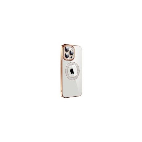 IPhone 13 Pro Max Plate Glitter Case Gold