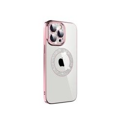 IPhone 13 Pro Max Plate Glitter Case RoseGold