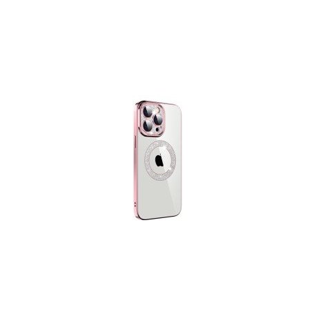 IPhone 13 Pro Max Plate Glitter Case RoseGold