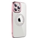 IPhone 13 Pro Max Plate Glitter Case RoseGold