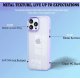 IPhone 11 Transparent Back Cover Case Lila