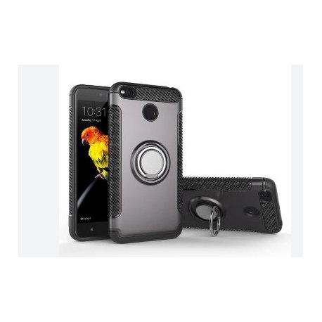 Xiaomi Redmi 4X Hybrid Case Ring Holder Silver