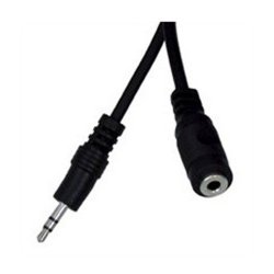 MBaccess 3.5mm Jack Male To Female Audio Extension Cable 5m