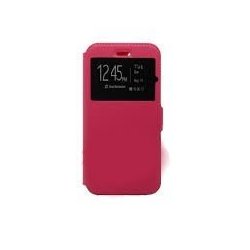 Universal Mobile 3.8''-4.3'' Book Case S-View Hot Pink