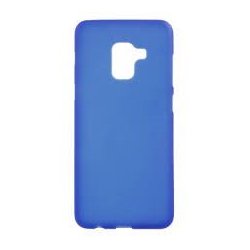 Samsung Galaxy A5 2018/A8 2018 Silicone Case Blue Transperant
