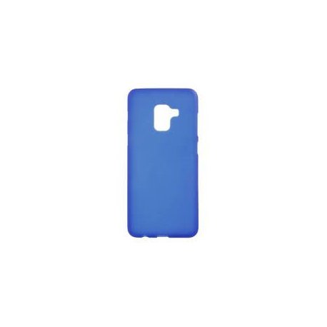 Samsung Galaxy A5 2018/A8 2018 Silicone Case Blue Transperant