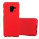 Samsung Galaxy Alpha G850 Silicone Case Transperant Red