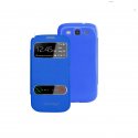 Samsung Galaxy Alpha G850 S-View Book Case Blue