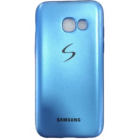Samsung Galaxy A3 2017 A320 Silicone Soft Case Blue
