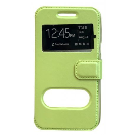 Samsung Galaxy A5 2016 A510 S-View Book Case Light Green
