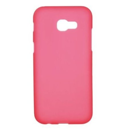 Samsung Galaxy A6 2018 A600 Silicone Case Transperant Hot Pink