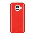 Samsung Galaxy A6 2018 A600 Glitter Case Red