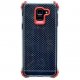 Samsung Galaxy A6 A600 Armor Case Transperant Red
