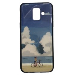 Samsung Galaxy A6 2018 A600 Electroplated Case Bicycle