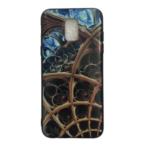 Samsung Galaxy A6 2018 A600 Electroplated Case Vintage