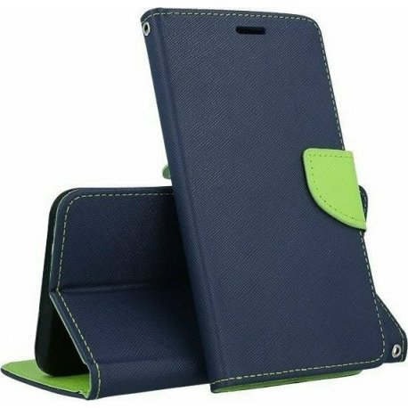 Samsung Galaxy A03S A037 Fancy Book Case Blue