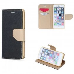 Samsung Galaxy A03S A037 Fancy Book Case Black