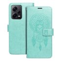 Xiaomi Redmi Note 12 Pro 5G/12 PRO PLUS/Poco X5 Pro 5G Dreamcatcher Premium Book Case Green