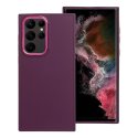 Samsung Galaxy S22 Ultra Ultra Hybrid Matte Back Cover Case Dark Purple