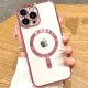 IPhone 14 Pro Luxury MagSafe Case Pink
