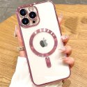 IPhone 14 Pro Luxury MagSafe Case Pink