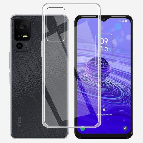 TCL 40 SE Silicone Case Transperant