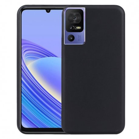 TCL 40 SE Silicone Case Black