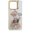 Xiaomi Redmi 12C Electroplated Case Surprise Teddy Bear