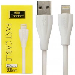 Earldom Data Cable Lightning 0.3m for IPad/IPhone White
