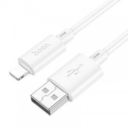 Hoco X88 Lightning Gratified Charging Data Cable White