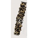 Apple Watch Ruched Graphic Fabric Fashion Wrist Belt 42/44/45mm Animal Print Leopar