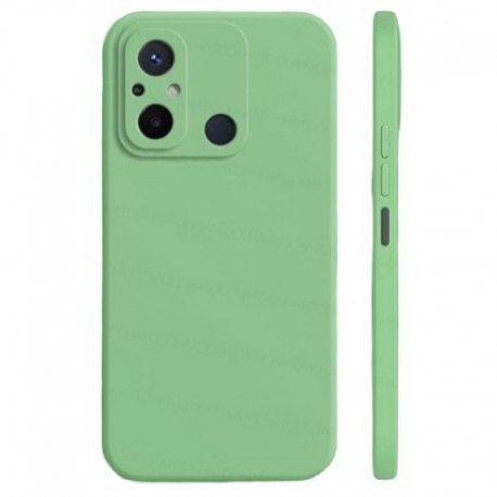 Xiaomi Redmi 12C/11A Silicone Case Full Camera Protection Mint