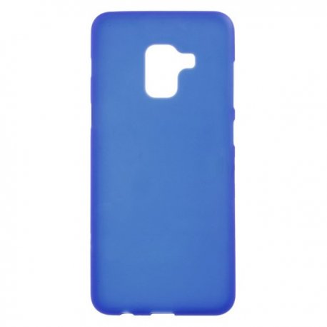 Samsung Galaxy A6 Plus A605 Silicone Case Transperant Blue