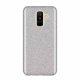 Samsung Galaxy A6 Plus A605 Back Glitter Case Silver