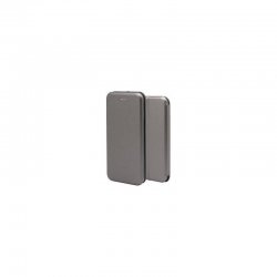 Samsung Galaxy A6 Plus A605 Hard Book Case Magnet Grey