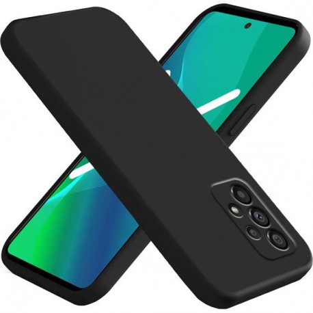 Samsung Galaxy A53 5G Silicone Case Full Camera Protection Black
