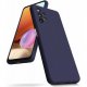 Samsung Galaxy A13 4G A135 Silky And Soft Touch Silicone Cover Dark Blue