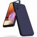 Samsung Galaxy A13 4G A135 Silky And Soft Touch Silicone Cover Dark Blue