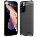Xiaomi Redmi Note 11 Pro/Note 12 Pro 4G Case Carbon Fiber Design TPU Flexible Soft Black