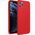 IPhone 13 Pro Silky And Soft Touch Finish Silicone Case Full Camera Protection Red