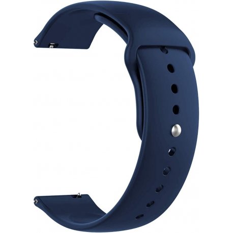 Samsung/Huawei/Xiaomi Watch Silicone Wrist Belt 22mm Blue